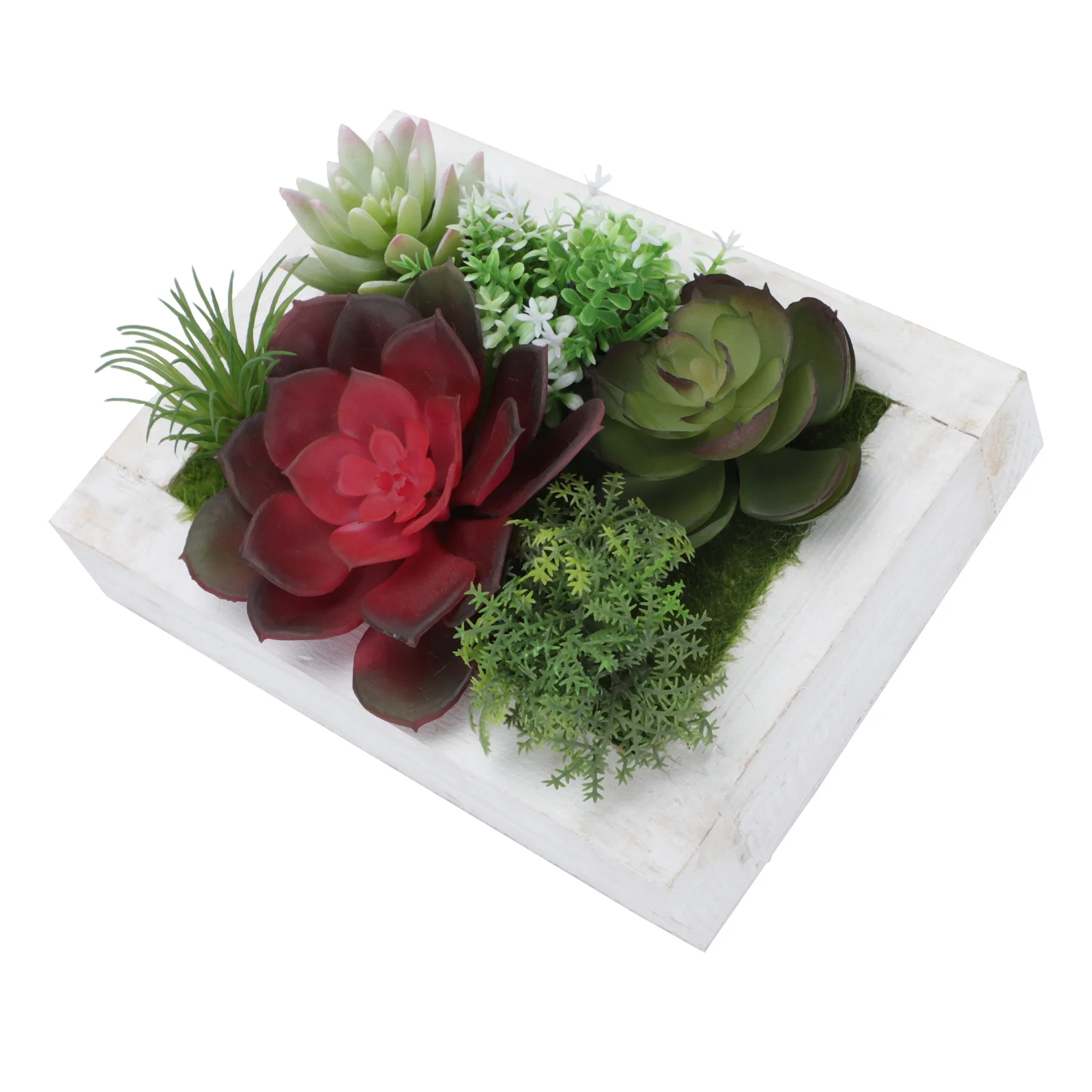 

Imitation Plants Photo Frame Creative Wall Decor Artificial Succulent Hanging Plant Frame Home Office Coffee Shop Decor