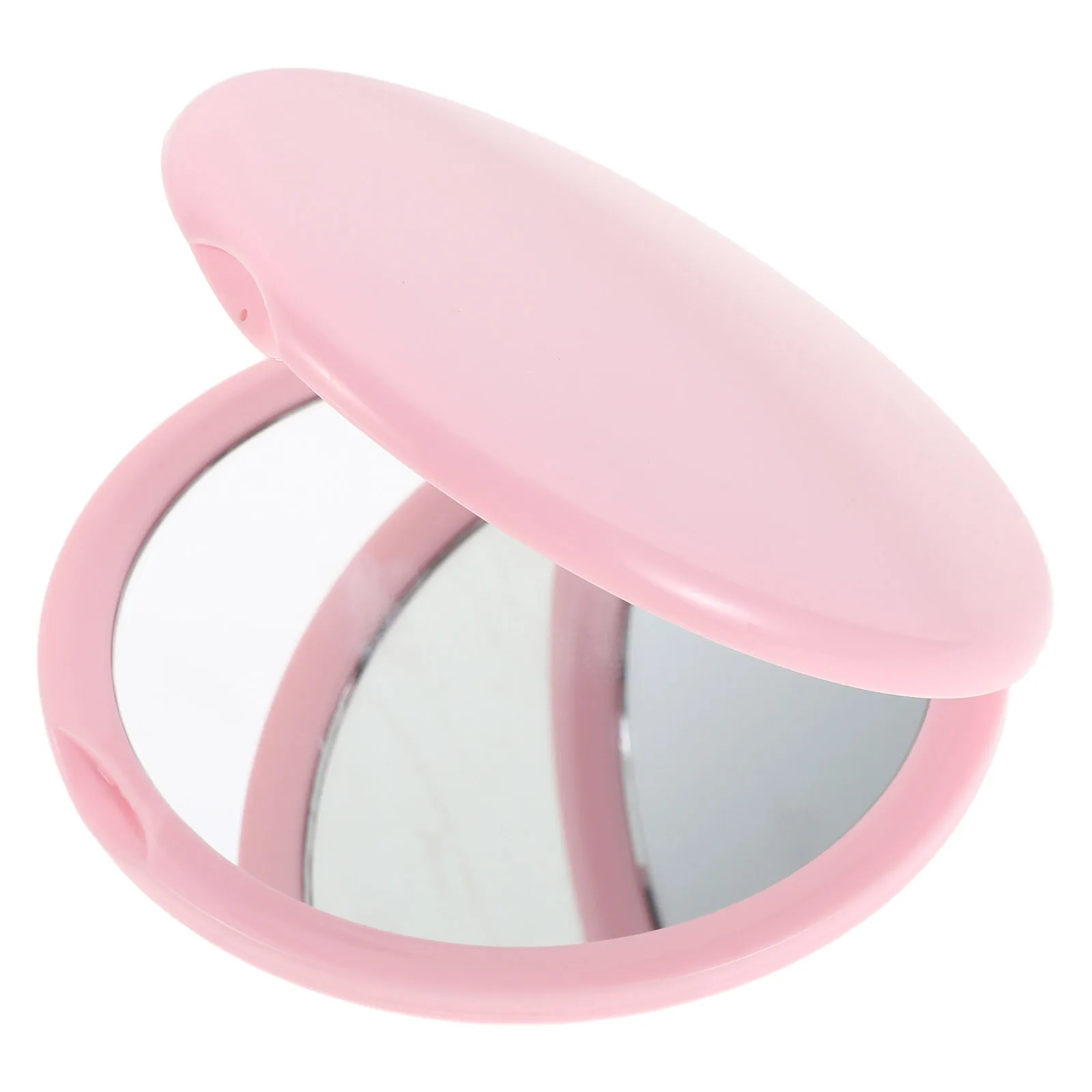 5Pcs Tragbare Doppelseitige Make-Up Spiegel 10x Vergrößert Klapp Reise Büro Mini Eitelkeit Liefert Frauen Geldbörse Flip spiegel Make-Up