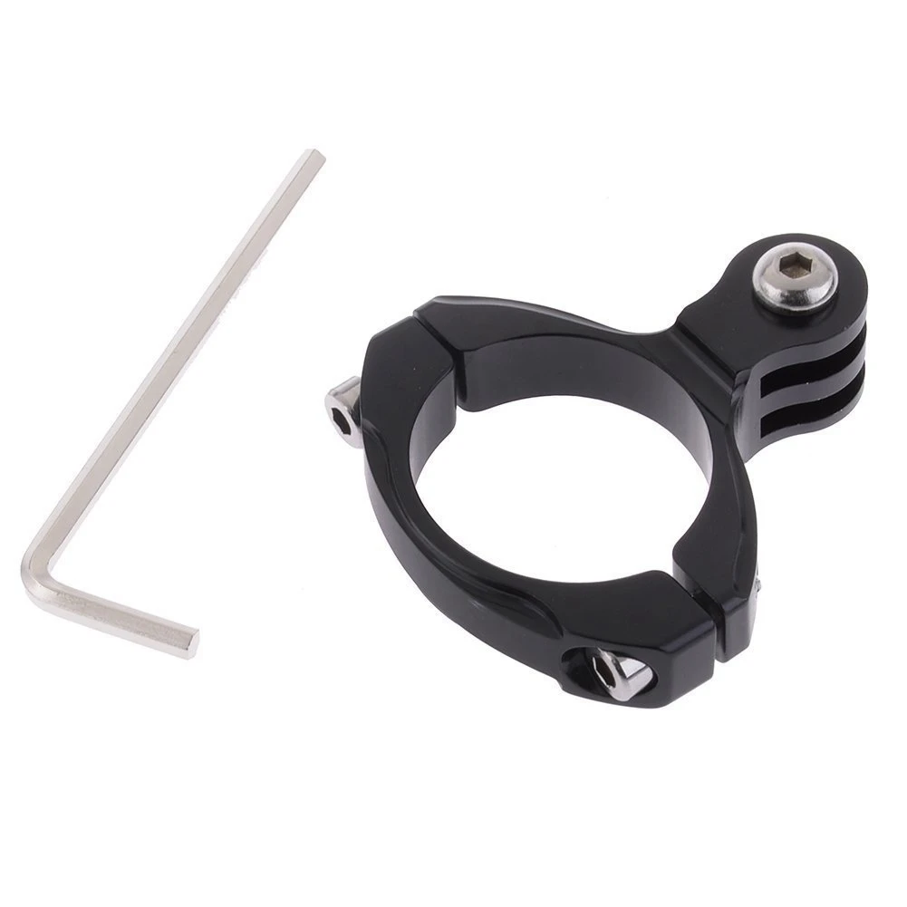 for Gopro Hero 8/7/6/5 H9 Sports Camera Accessories Motorcycle Handlebar Clamp Bracket Bicycle Seatpost Clamp