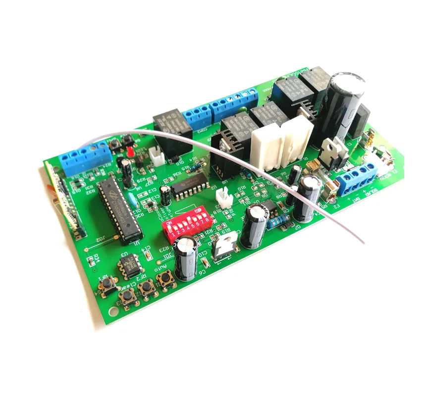 12V Electronic card motherboard circuit board for Dual wing automatic swing gate opener motor 12VDC