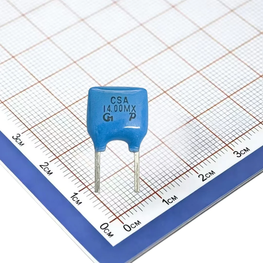 50pcs/ 14MHz Ceramic Resonator CSA14.00MXZ040 CSA14.00MX 14MHz 14M Trough-hole 2-pin