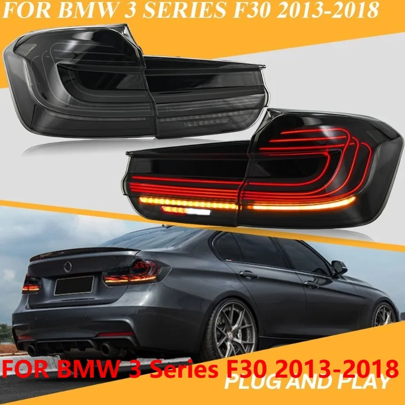 

LED GTS Tail Lights For BMW 3 Series F30 2013-2018 Sequential Rear Lamps Pair