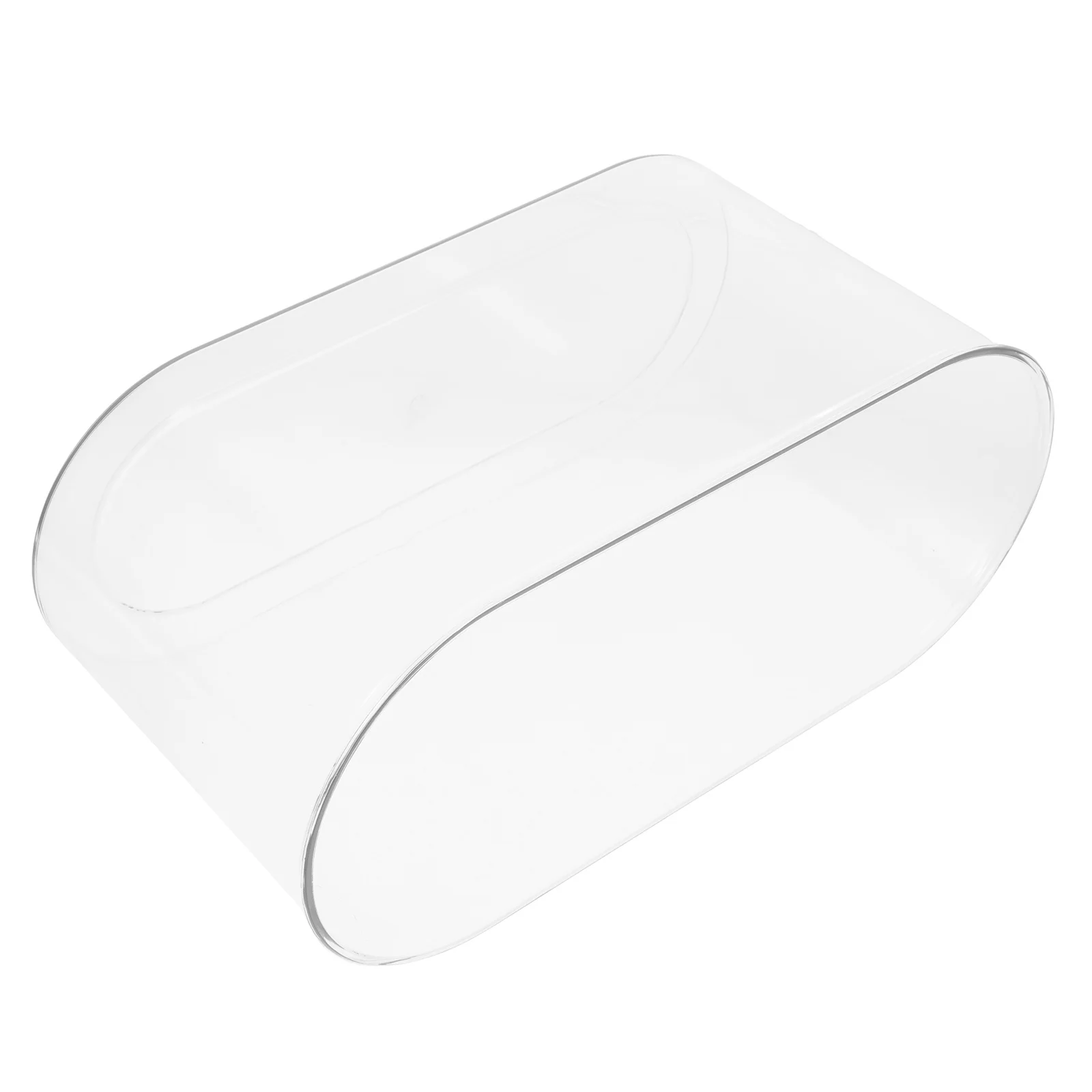 

12 Inch Transparent Oval Fish Tank Clear Plastic Aquarium For Desktop Office Home Decor Shatterproof Betta Turtle Shrimp