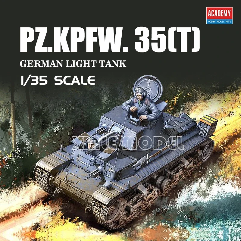 

Легкий танк Academy 13280 3Herman Pz KPFW 35 (t) Комплект модели в масштабе 1/35