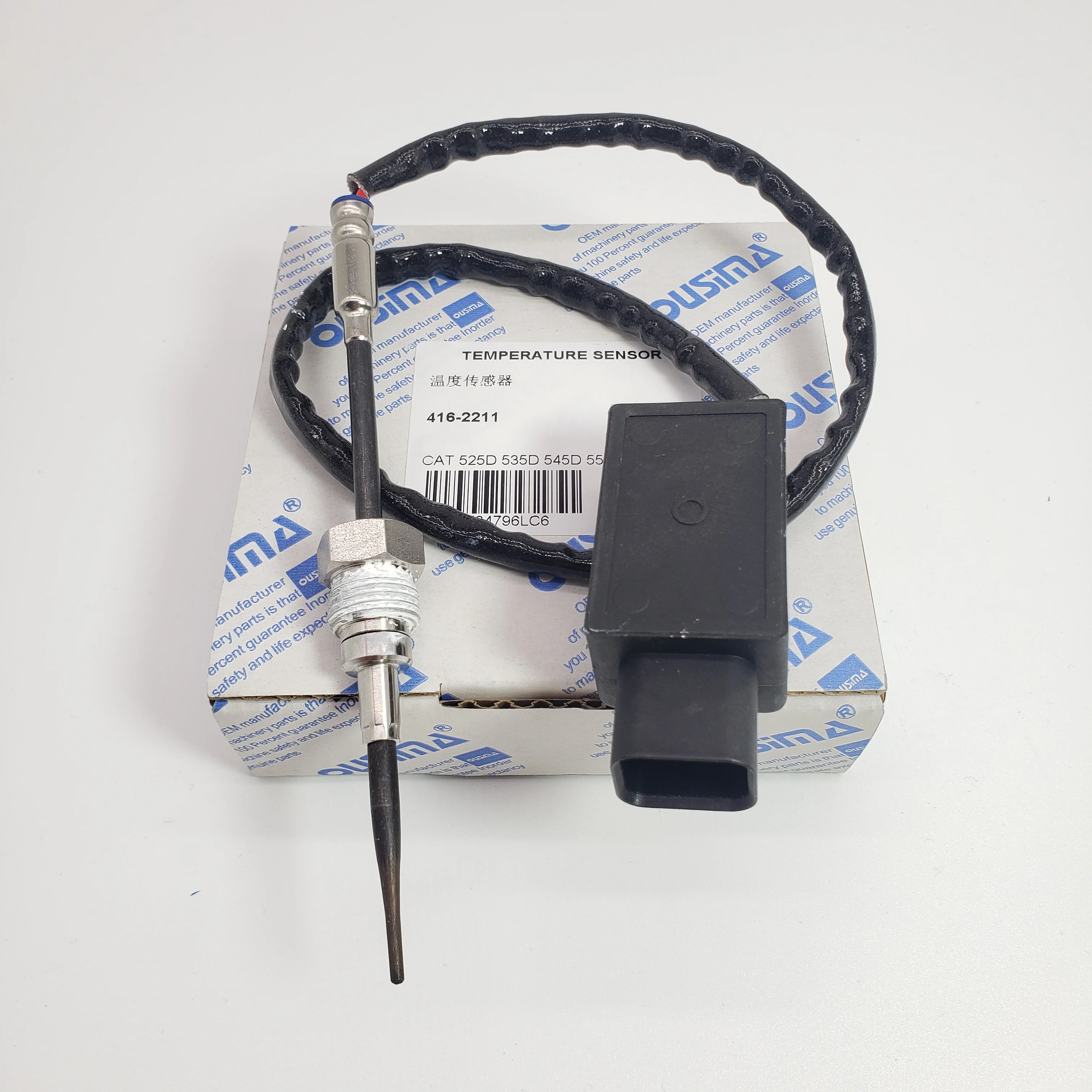 

Excavator Machinery Parts 416-2211 Temperature Sensor For CAT 525D 535D 545D 555D C7.1