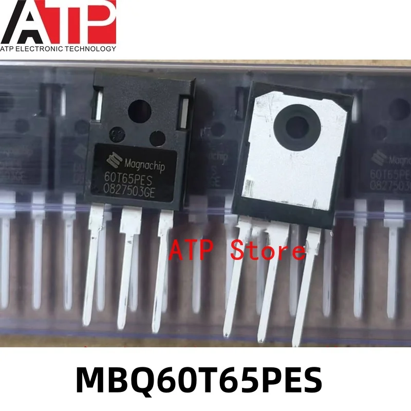 30PCS/LOT New Original 60T65PES MBQ60T65PES MBQ60T65 60T65 TO-247 650V 60A Transistors IGBT