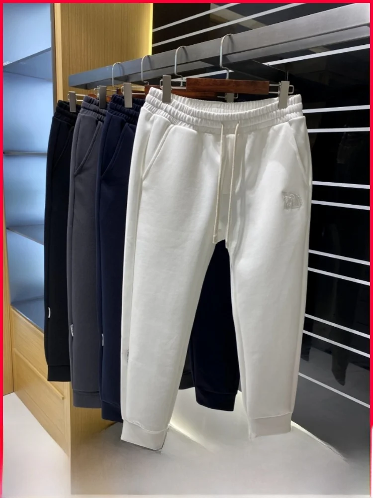 

High-End Luxury Men's Comfortable Knitted Casual Sweatpants Premium Air Cotton Needlework Precision Crtsmanip Autumn New ...