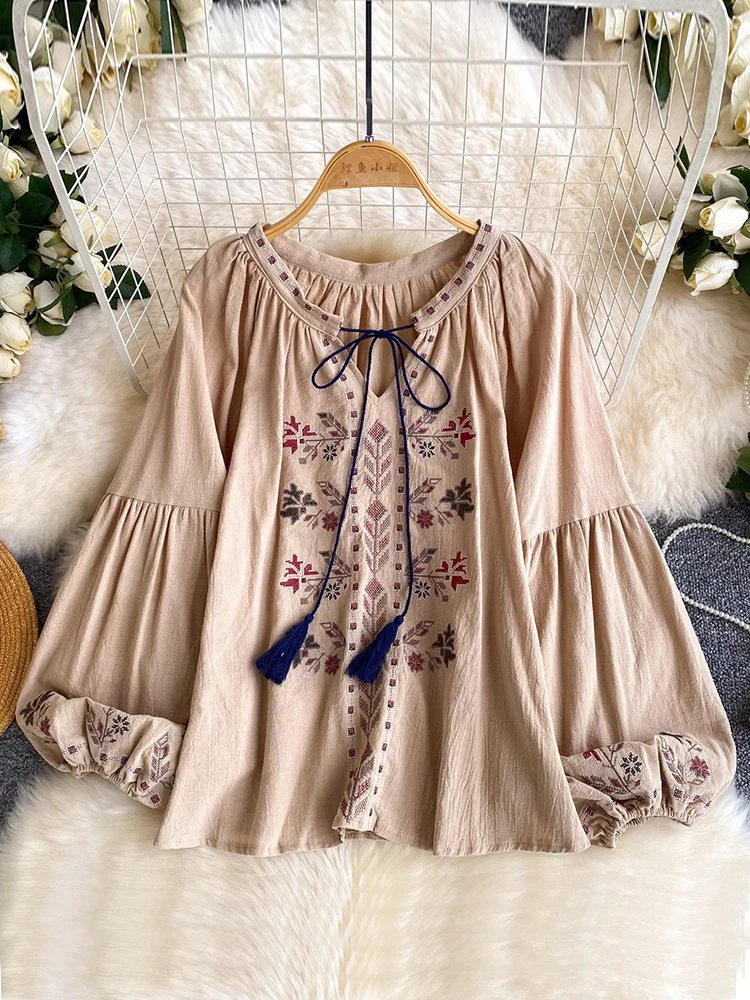 Damska Bluzka Boho Vintage Haf – Embroidery Blouse recenzja i cena