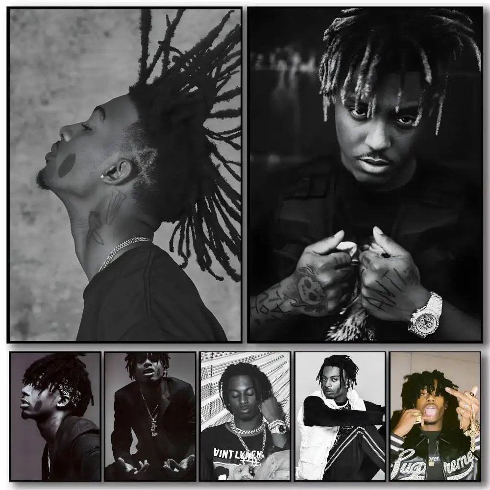 X-XXXTentacion Rapper Poster Art With Prints Home Bedroom Living Room Decoration Gift