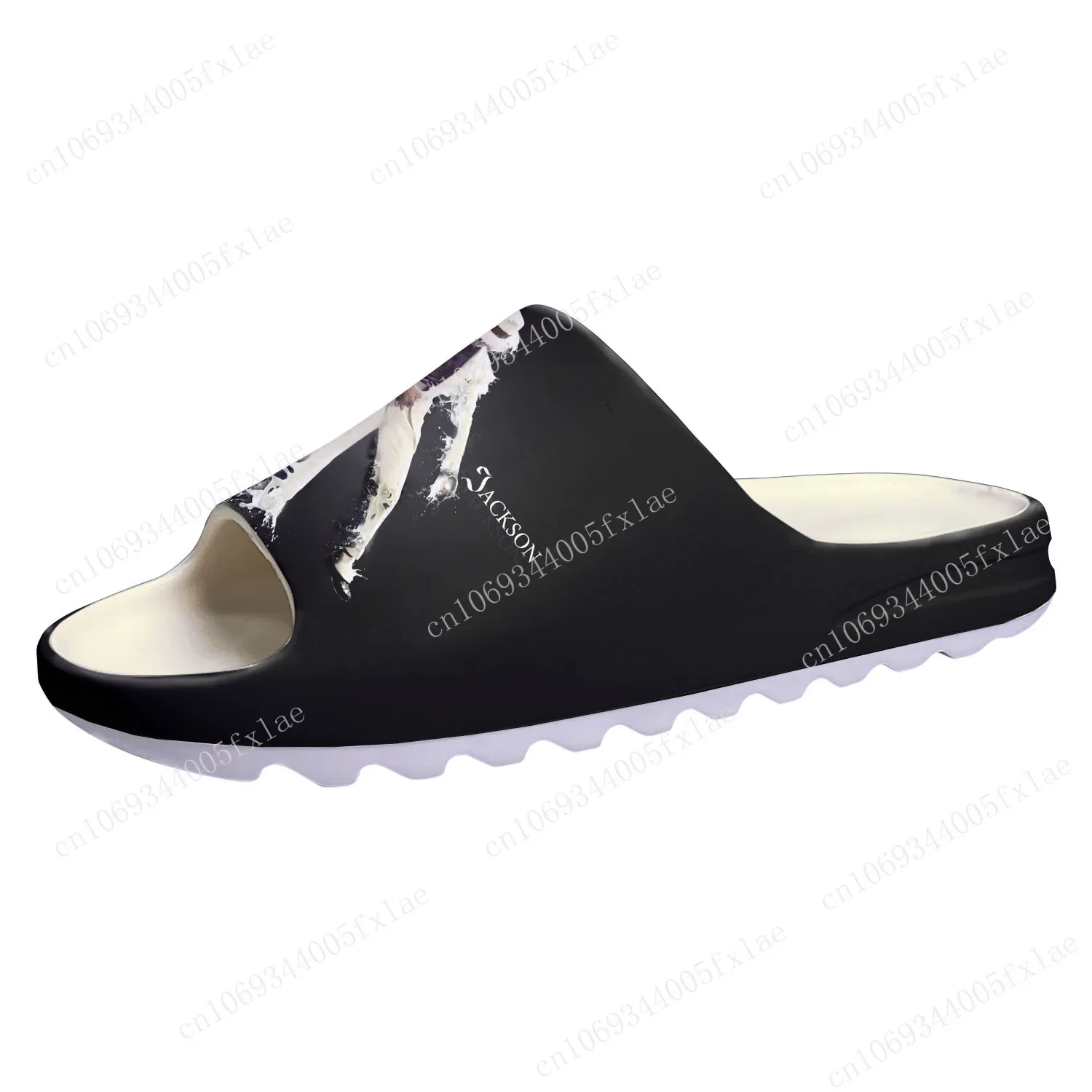 Michael Jackson Soft Sole Sllipers Home Clogs Step on Water Shoes Mens Womens Teenager Bathroom Beach Customize on Shit Sandals
