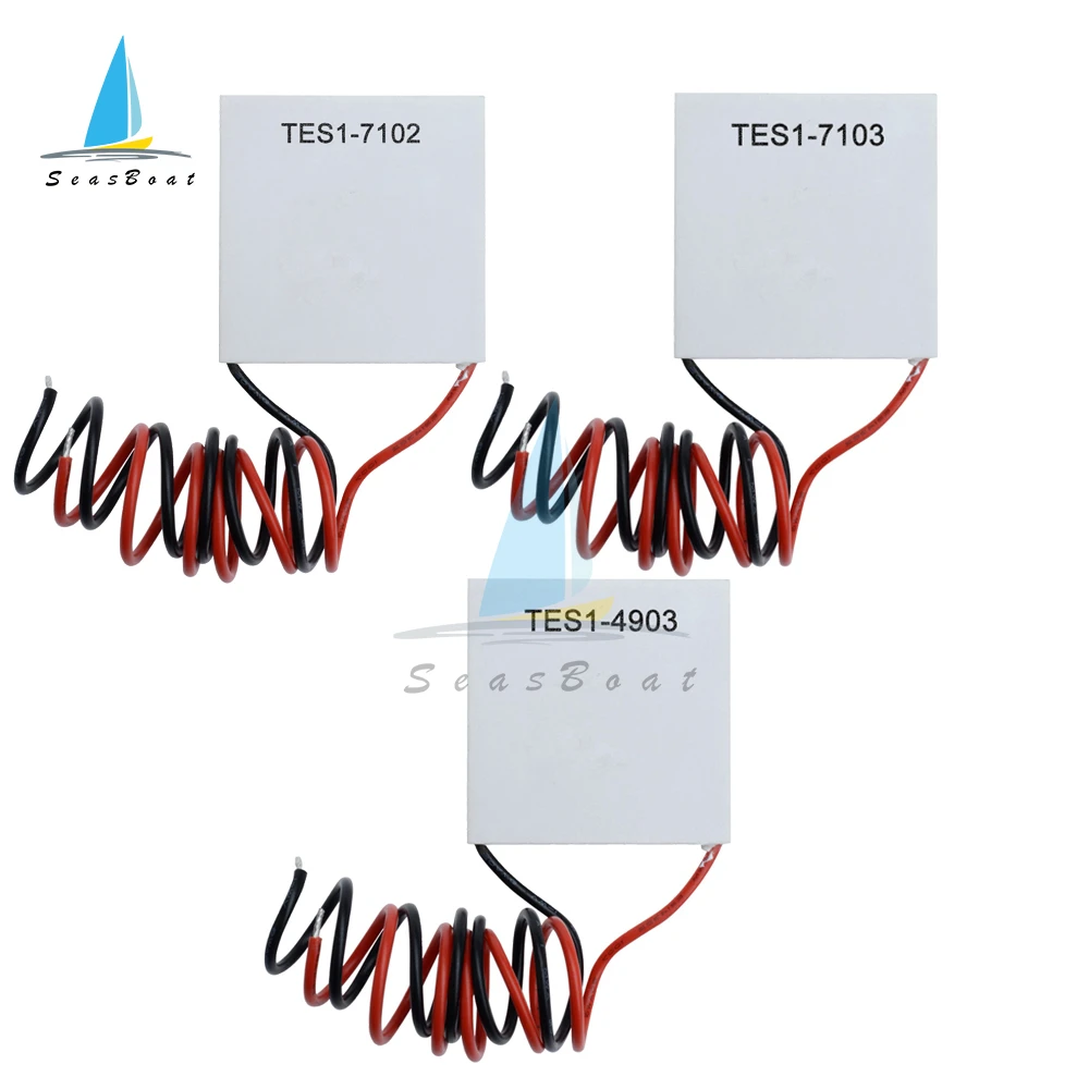 TES1-7102 TES1-7103 TES1-4903 Thermoelectric Cooler Peltier 20*20MM 23*23MM DC5-8V 2A 3A New Semiconductor Refrigeration