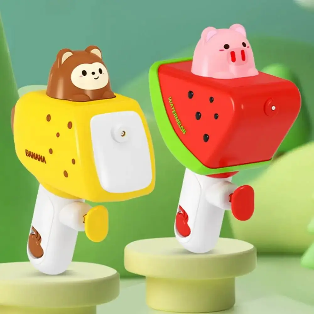 

Fruit-shaped Banana Water Spray Toys Press Type Handheld Orange Bath Fountain Toy Easy To Fill Animal Design