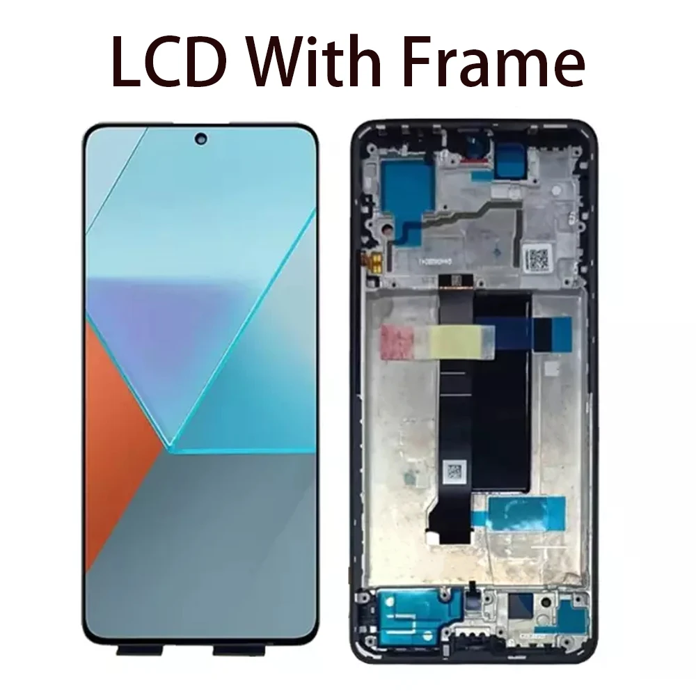 100% Tested for Xiaomi Redmi Note 13 Pro+ 5G LCD Display Touch Screen Digitizer For Redmi Note 13 Pro Plus 5G 23090RA98C Display