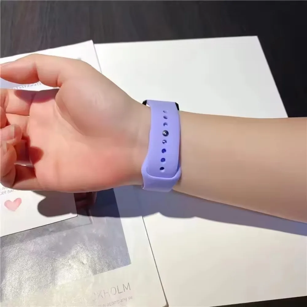 18/20/22mm Sports Silicone Strap for Amazfit Balance 3/Bip Max 6 5/T-Rex3 Pro 44/48mm Comfortable Band for Amazfit Active 3 Max