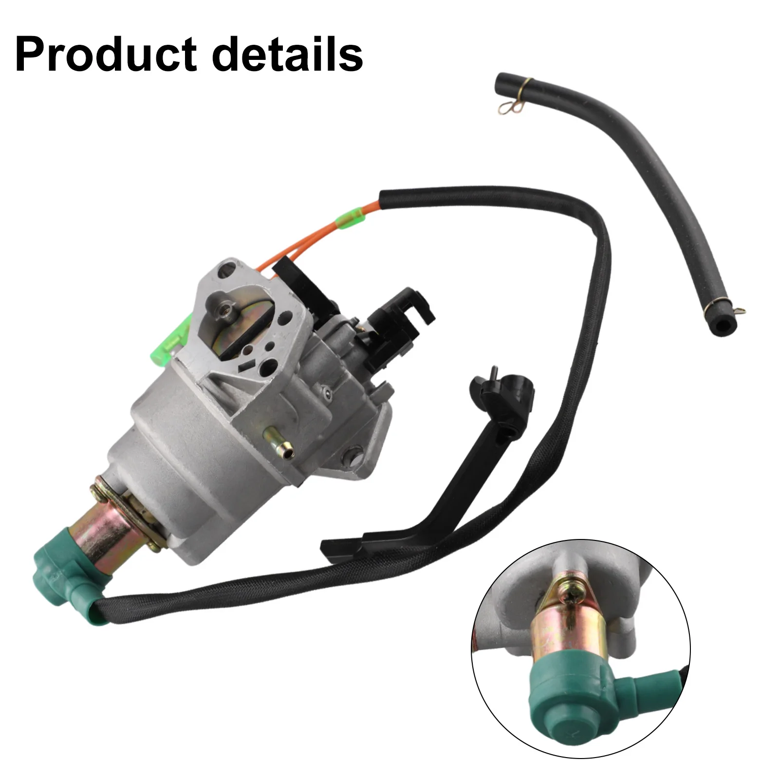 Replacement For Carburetor with Manual Choke Lever for HUAYI 140 HY140 Generator Assemblies Supports 12HP to 16HP Engine Models