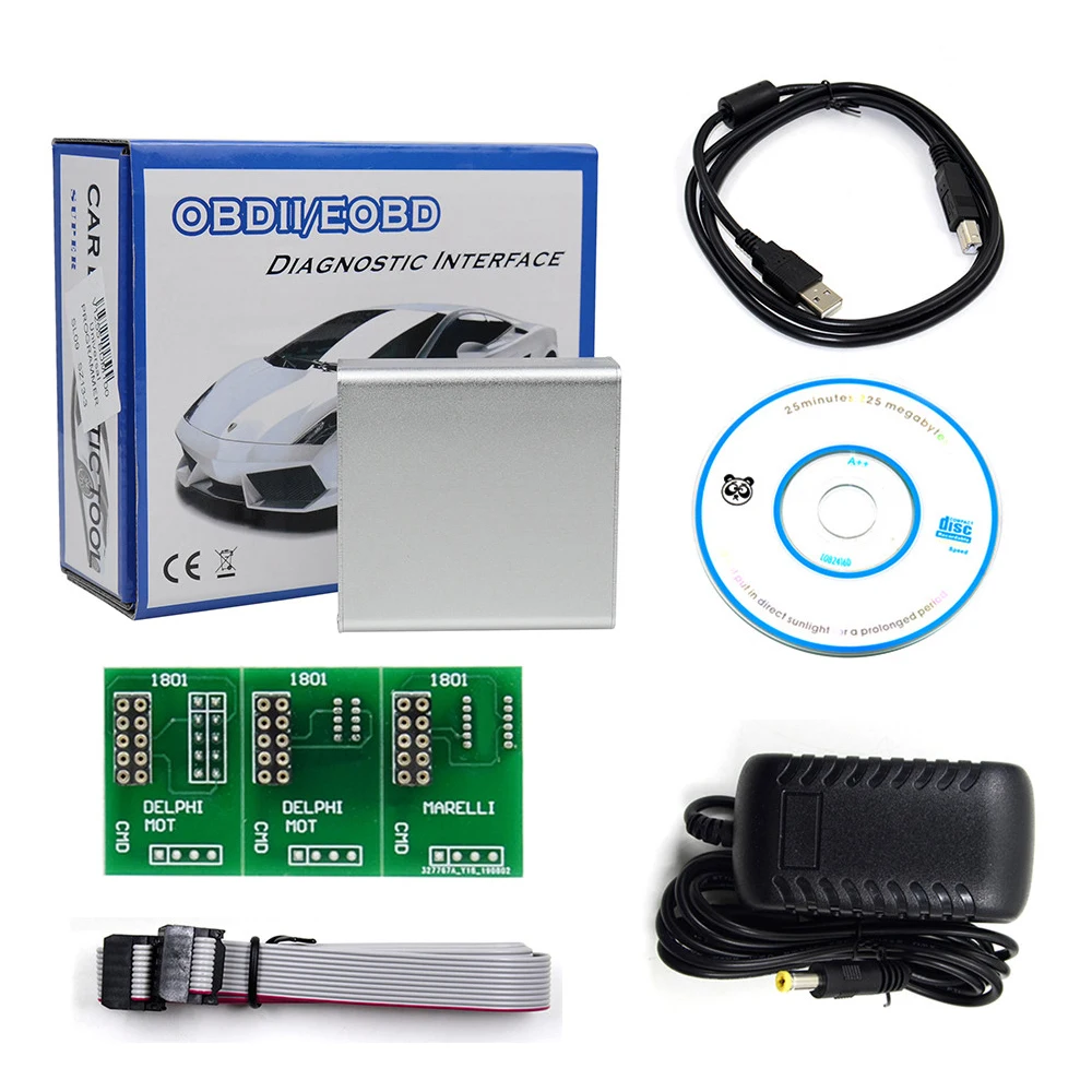 ECU Chip Tuning Tool For BDM100 V1255 Programmer OBD2 Diagnostic Interface BDM 100 Code Reader Remapping LED BDM Frame Flasher