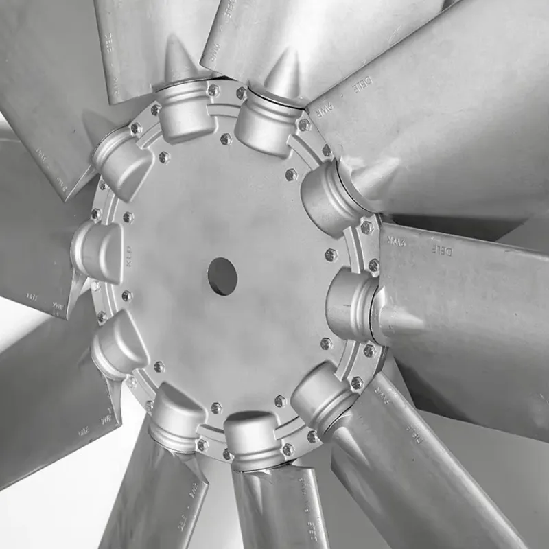 Axial Fan 8-blades Aluminum Alloy Impeller Cooling Tower Fan Blade