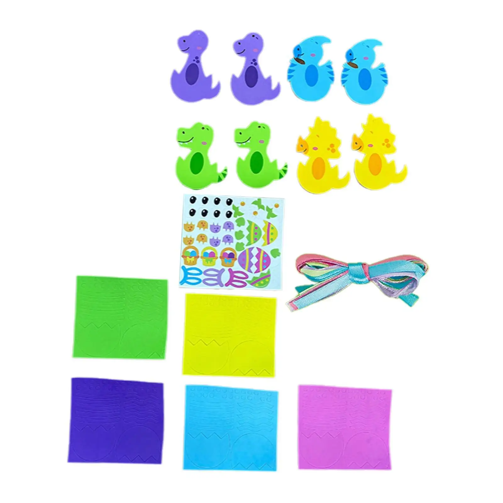 Ostern Aufkleber Spiele Aufkleber Schaum Aufkleber Dinosaurier Aufkleber DIY Ostereier