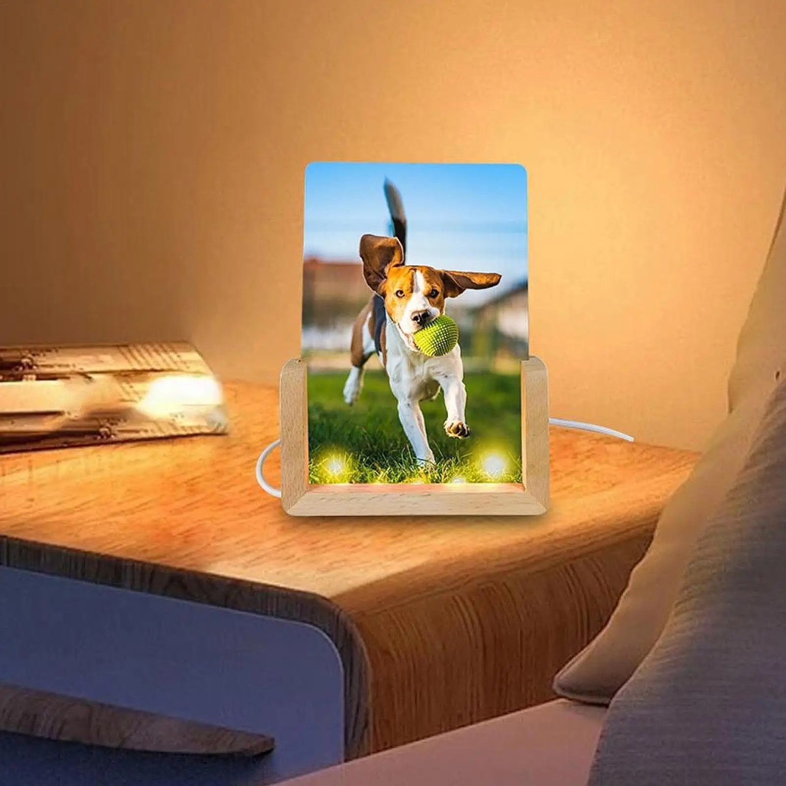 

Sublimation Night Lights Blank LED Night Lights Picture Frame Night LED Light Lamp Base for Heat Press Machine Printing Wedding