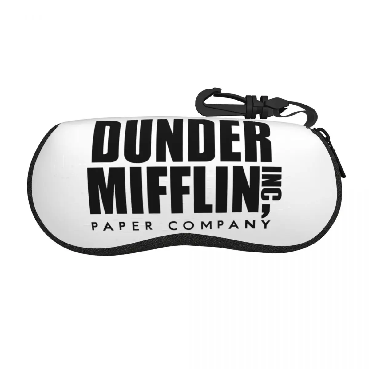 Custom Dunder Mifflin Paper Company Eyeglass Glasses Case Men Women Soft The Office TV Show Sunglasses Protective Box