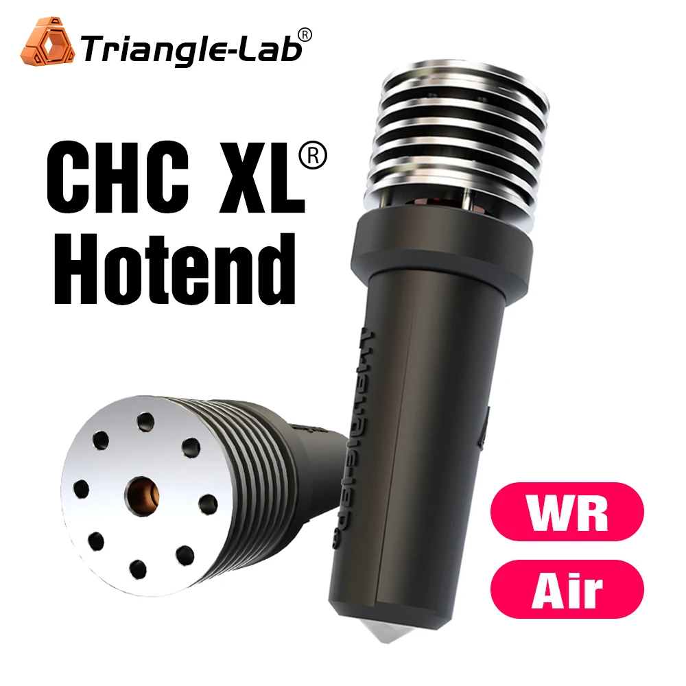 Trianglelab CHC XL HOTEND أداء عالي معدل تدفق عالي السرعة مقاوم للاهتراء FDM hotend متوافق مع ألياف الكربون VORON ثلاثية الأبعاد