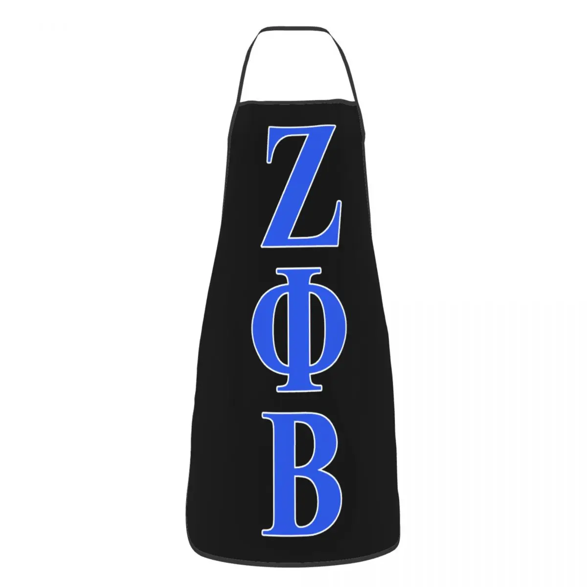 

На заказ унисекс Zeta Phi Beta кухонный фартук шеф-повара для приготовления выпечки для мужчин и женщин Tablier кухня для рисования