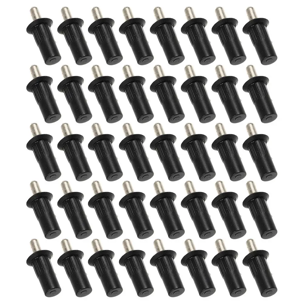 100Pcs Furniture Pin Repair Kit Spring Loaded Adjustable Length Cabinet Door Shutter Blinds Window Shutter Hardware Plastic