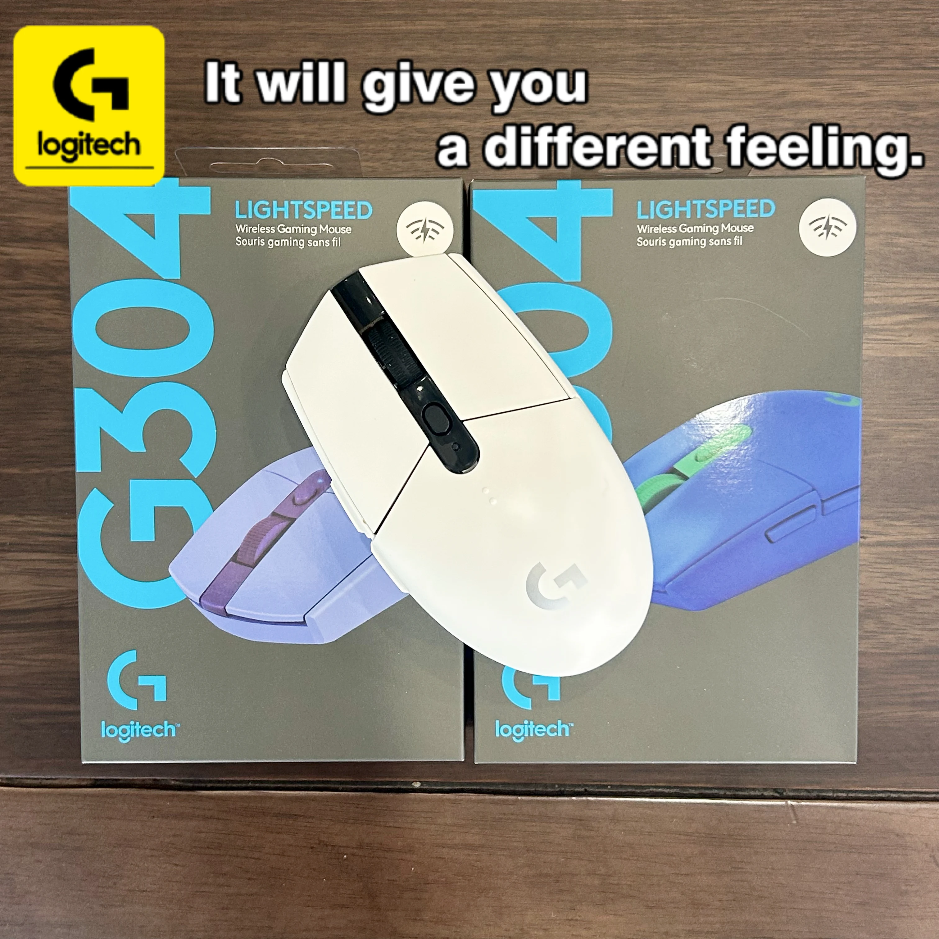 

[Special Price Drop] Logitech G304 LIGHTSPEED Mouse, 12000 DPI, 9-month battery life, perfect for casual gaming.