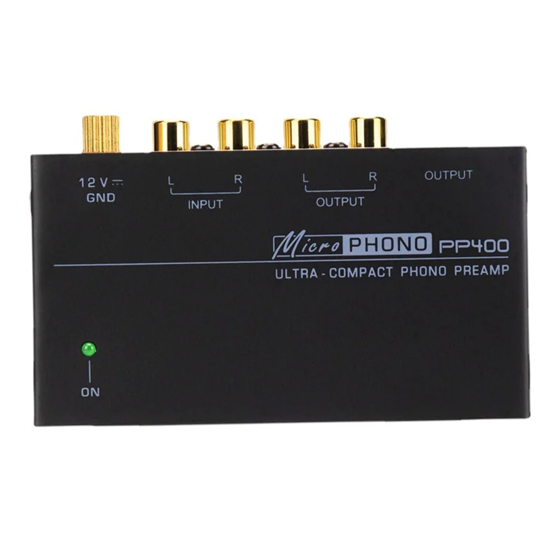 SQPP-PP400 턴테이블 튜브 앰프 스피커 EU 플러그용 RCA 인터페이스가 있는 초소형 포노 프리앰프 프리앰프