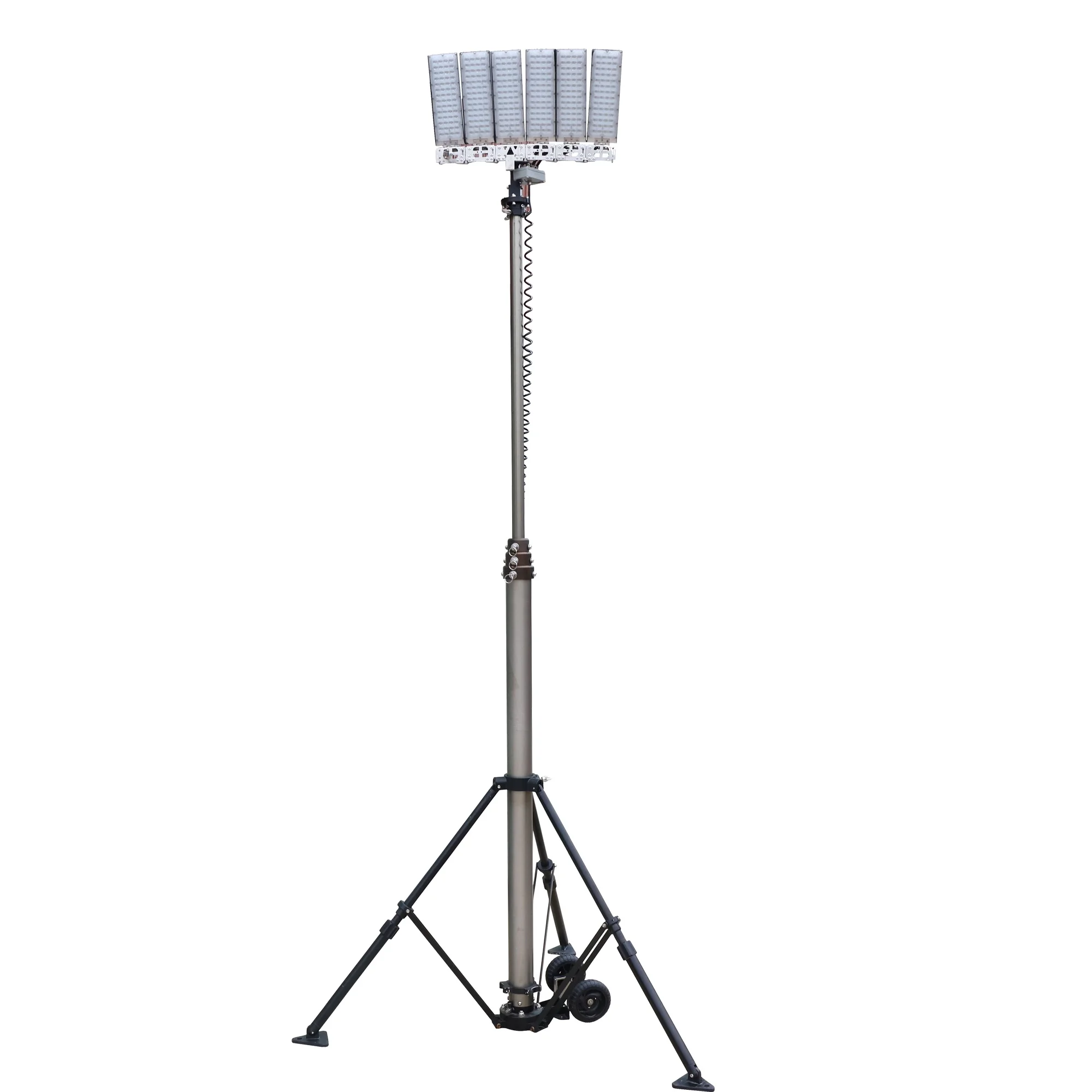 LED Portable LED Work Area Light Telescopic Equipment Light System for Construction Football Field