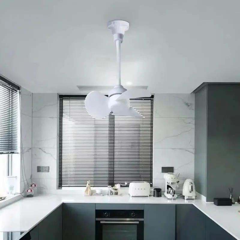 10W 소형 냉각 팬 6인치 E27 나사 가정용 След장 팬 주방용 데스크 팬