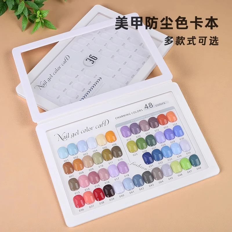 لوحة عرض ملونة لطلاء الأظافر، لوحة عرض طلاء الأظافر، حامل عرض الأظافر، بطاقة ألوان الأظافر، رف أدوات مانيكير