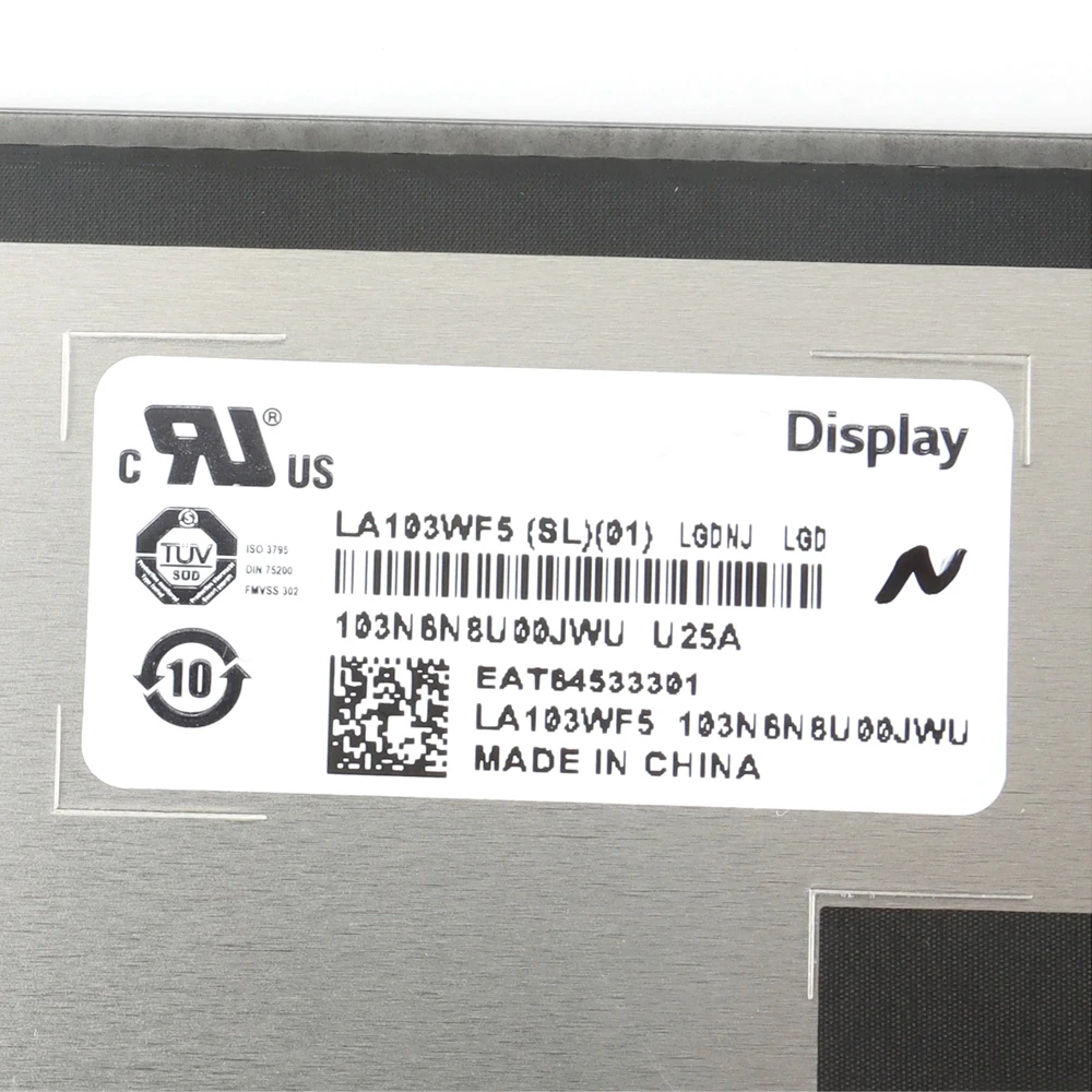 10.3 inch NEW LA103WF5-SL01 LCD Display with Touch Screen for KIA Sorento 2021-2023 MQ4 Car Radio LA103WF5 SL01