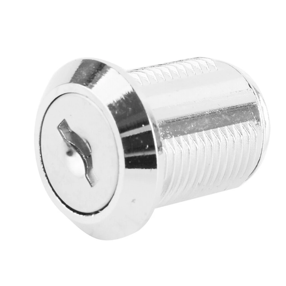 Fechadura de gaveta cam lock liga de zinco 16/20/25/30mm fechadura de armário arquivamento caixa de correio com 2 chaves acessórios