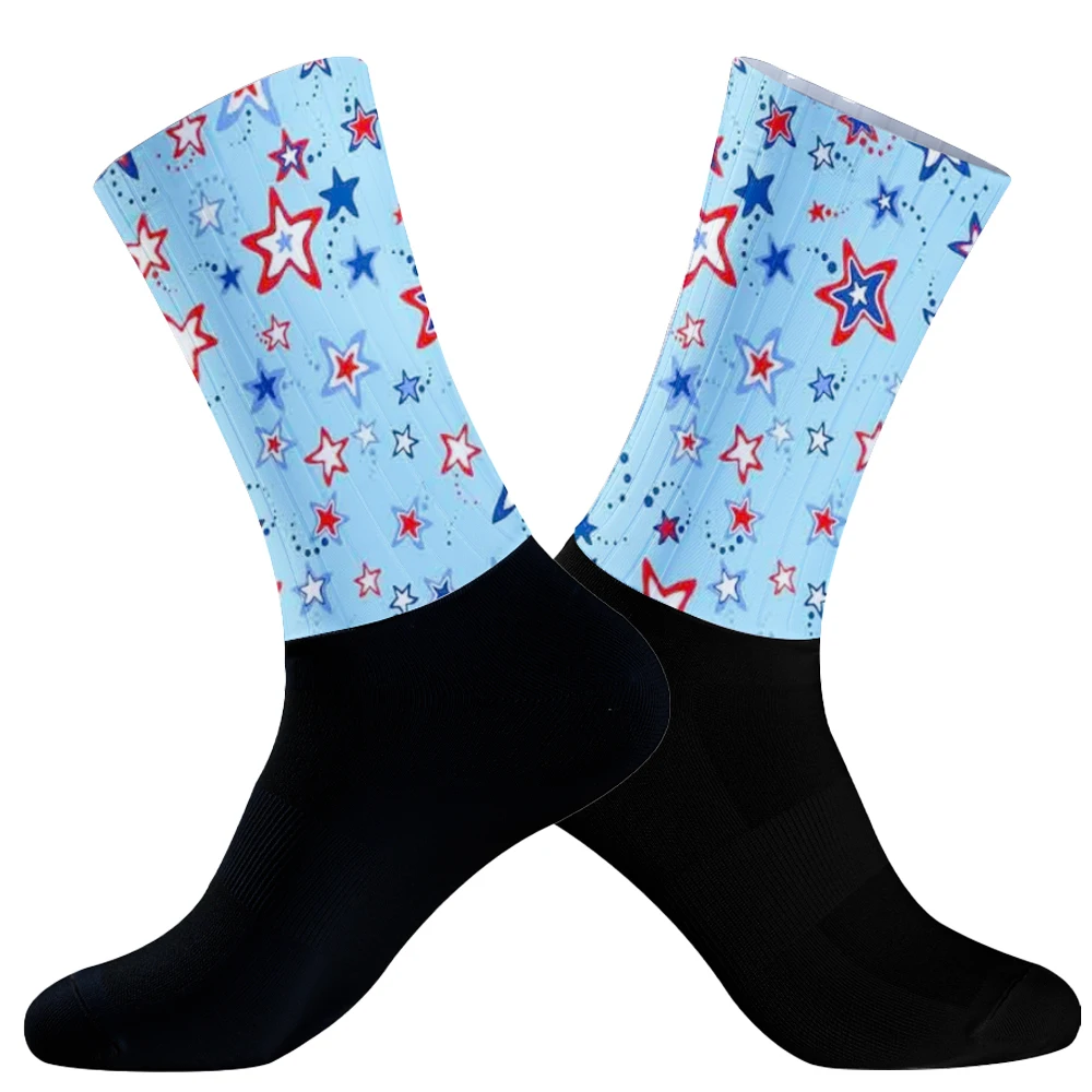 Profession elle Weihnachten Rad socken rutsch feste atmungsaktive verschleiß feste Outdoor-Sport Rennrad Rennpaar Socken