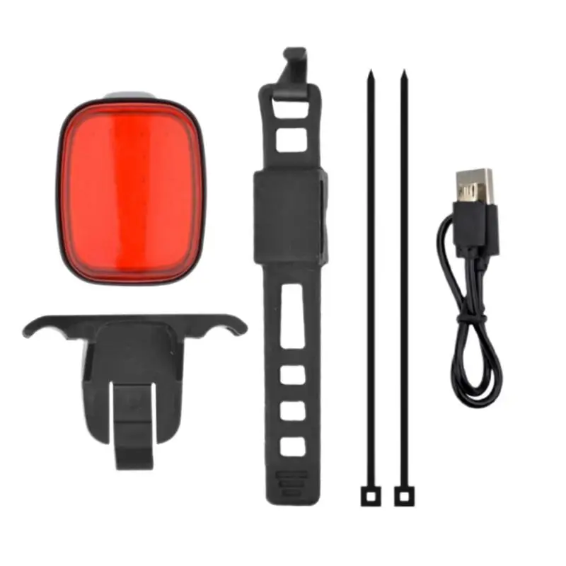 Rear Bicycle Light Rear Red Bike Light For Night Riding Led Bike Tail Light For Night Riding USB Charging Long-Lasting Led Easy