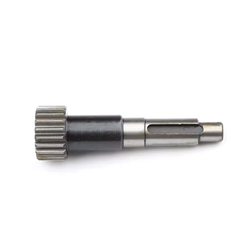 1.5 Mod CNC Gear Shaft Gearbox Synchronous Gear Shaft 23-Tooth  Helical  Tooth119mm Wood Carving Gear Shaft