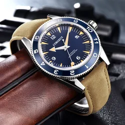 Men's Automatic Mechanical Diving Watch Seamaster Series NH35 Movement 41mm with Side Ruler with Calendar Sapphire Glass 10ATM