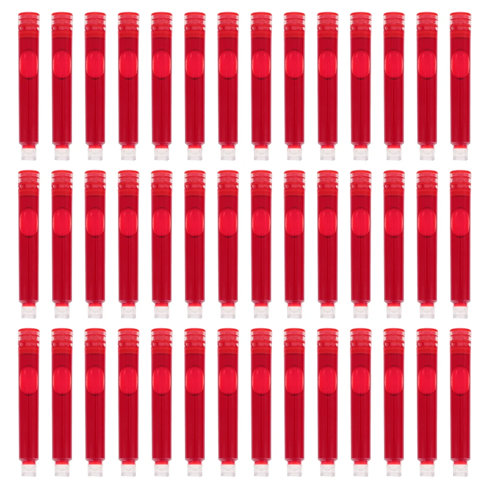 

50pcs Fountain Pen Ink Sac Replaceable Refill Accessories Smooth Writing Experience Bulk Pack Student Professional Use