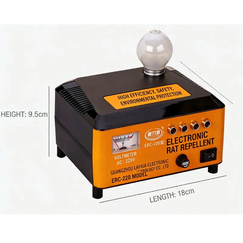 High-Effective Electronic Rat Trap Powerful Electric Mouse Killer Dropshipping Available Pest Control Rodent Eliminator