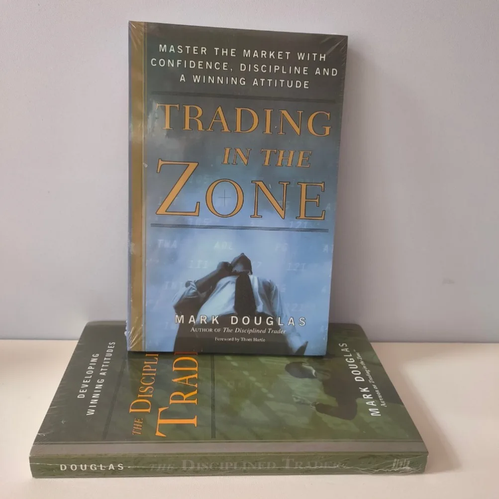 Mark Douglas Trading in The Zone and The Disciplined Trader Book Paperback in English