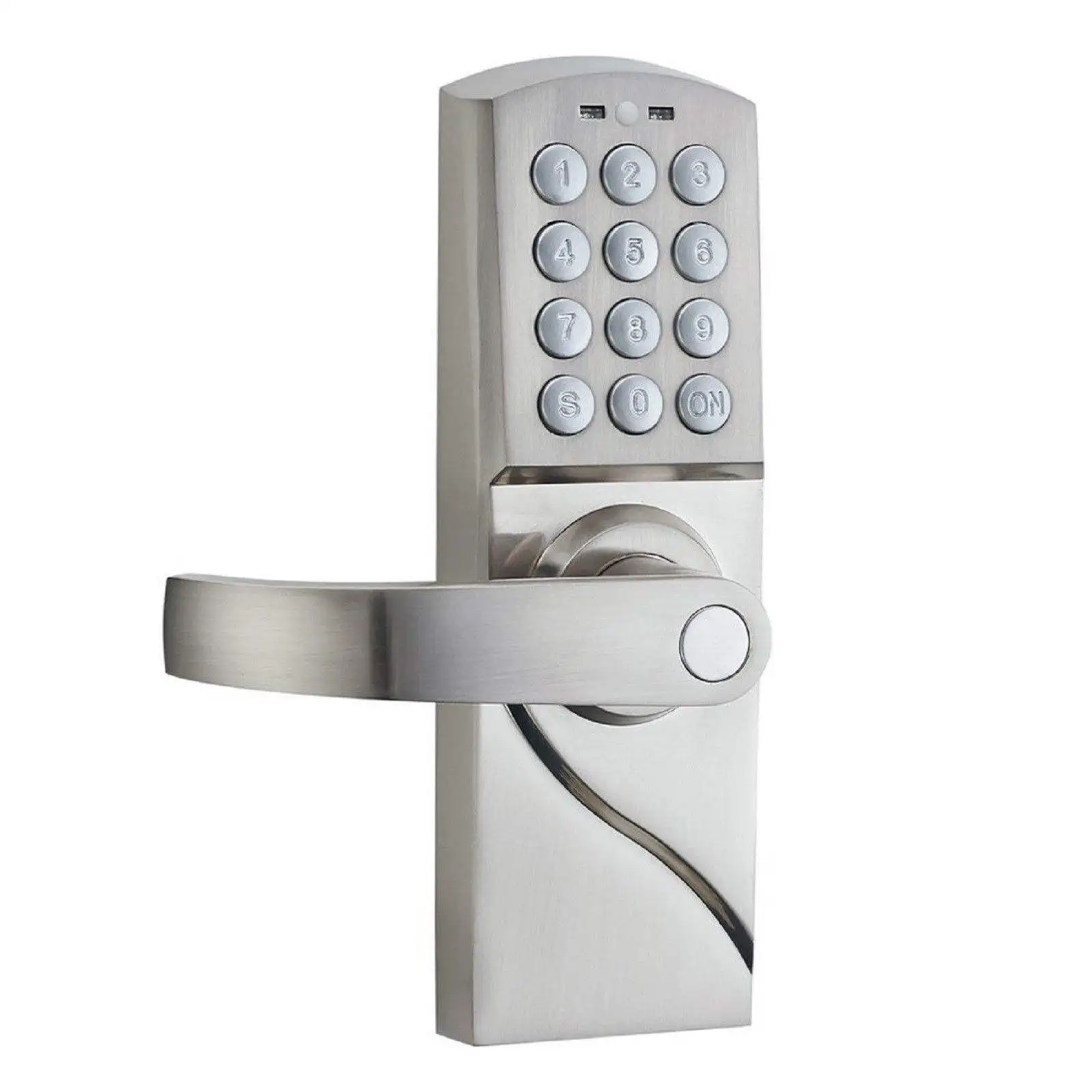 Security Electronic Cylinder Knob Keyless Access Door Lock with Handle Smart Password Door Lock for Office Apartment Home Hotel