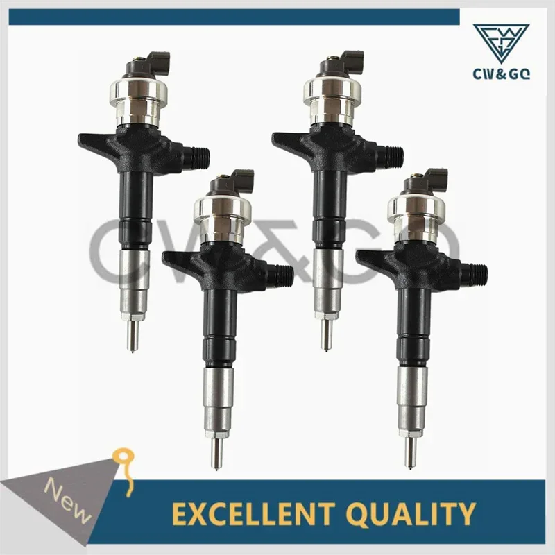 4PCS High Quality Common Rail Diesel Injector 8-98119228-3 8-98011604-5 095000-6980 For Isuzu 4JJ1 Engine Injector 8981192283