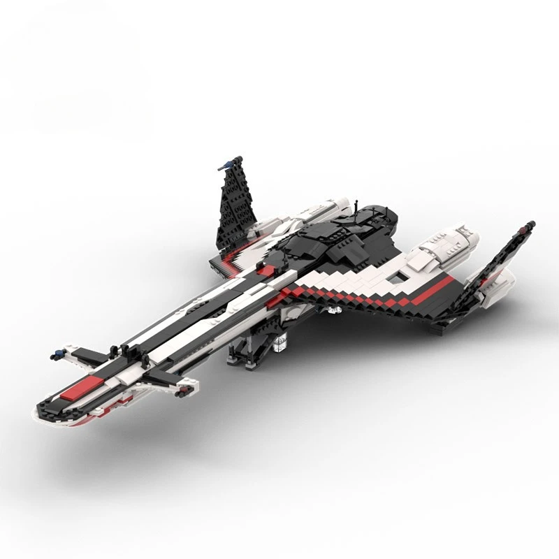 MOC Space Series Mass Effect Andromeda Storm Boys Technology Building Block Children Puzzle Development Brain Bricks Hobby Toys