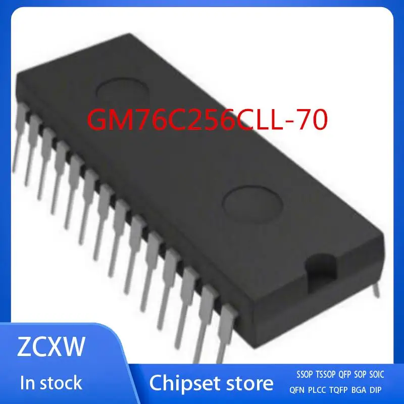 

5Pcs/Lot New GM76C256CLL-70 76C256CLL GM76C256CLL DIP28