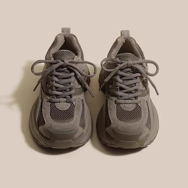 Туфли женские из мягкой кожи, на толстой подошве, осень 2023