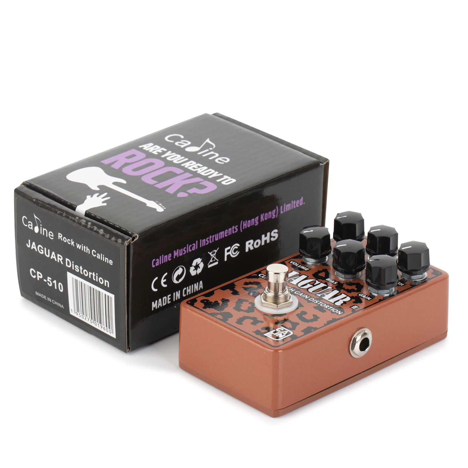 Caline CP-510 Jaguar Classic High Gain Distortion Guitar Effect Pedal Guitar Accessories