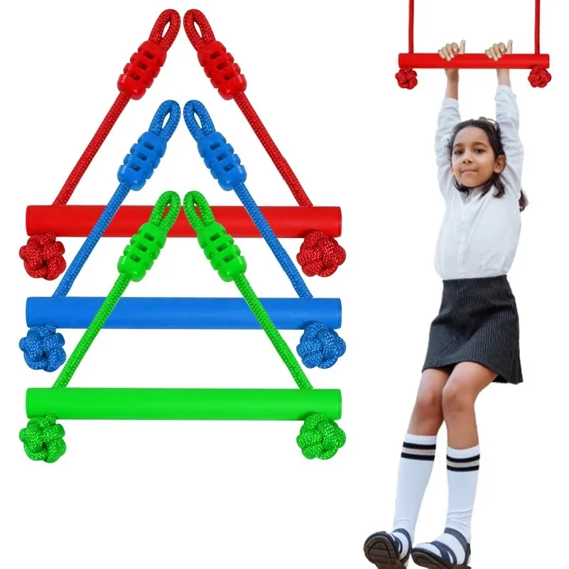 Kids Outdoor Ninja Course - Trapeze Ninja Swing Toys for Kids