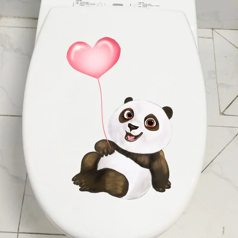 

Cute Panda Wall Sticker Baby Kids Room Decoration Mural Self-adhesive Bedroom Home Wallpaper Nursery Decor Decals S751