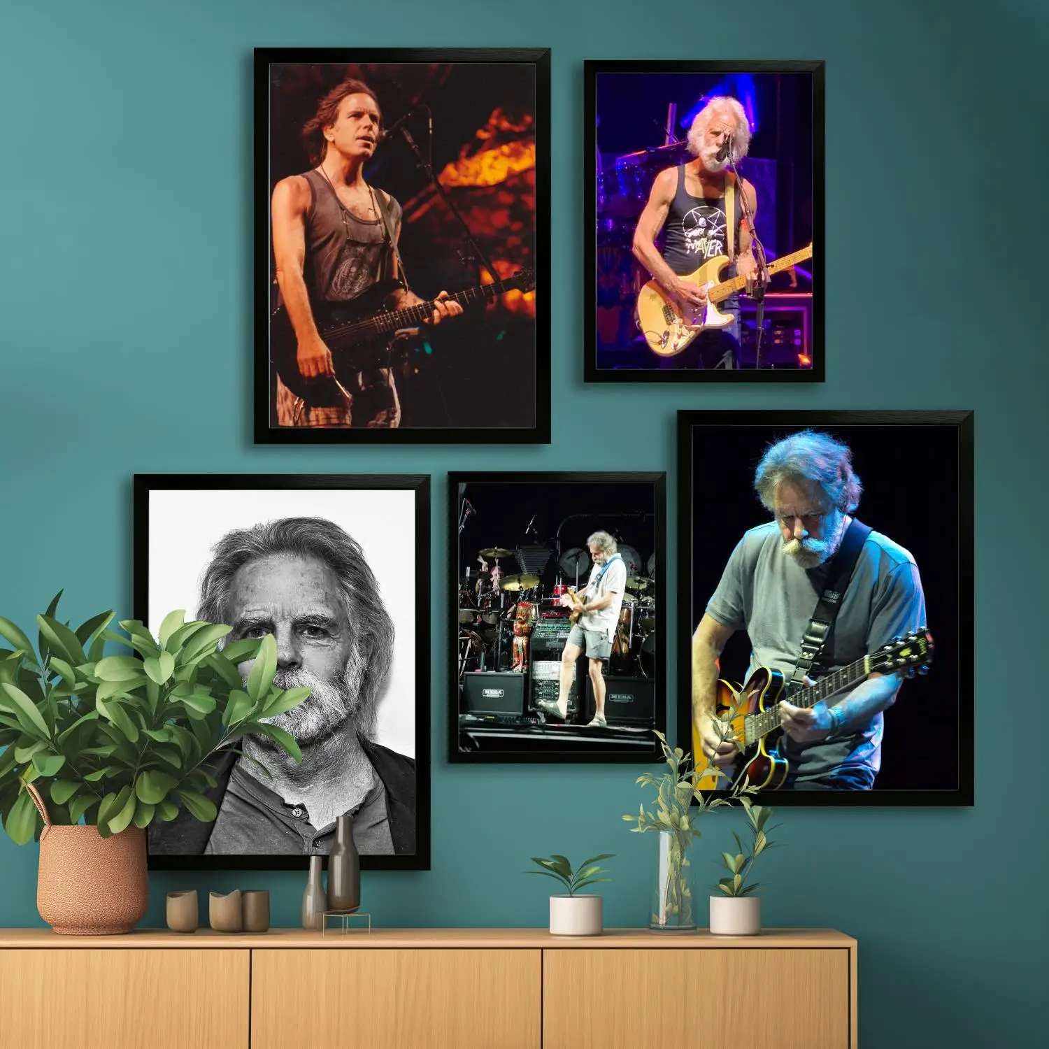 Bob Weir Canvas Art Poster and Wall Art, Picture Print, Modern Family Bedroom Decor,Decorative painting